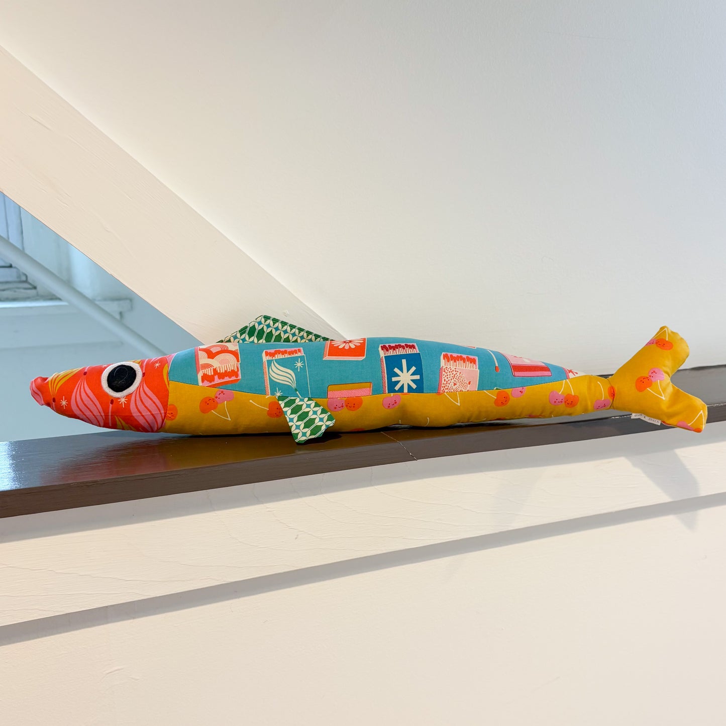 Stuffed 24" Sardine Pillow - Arthur