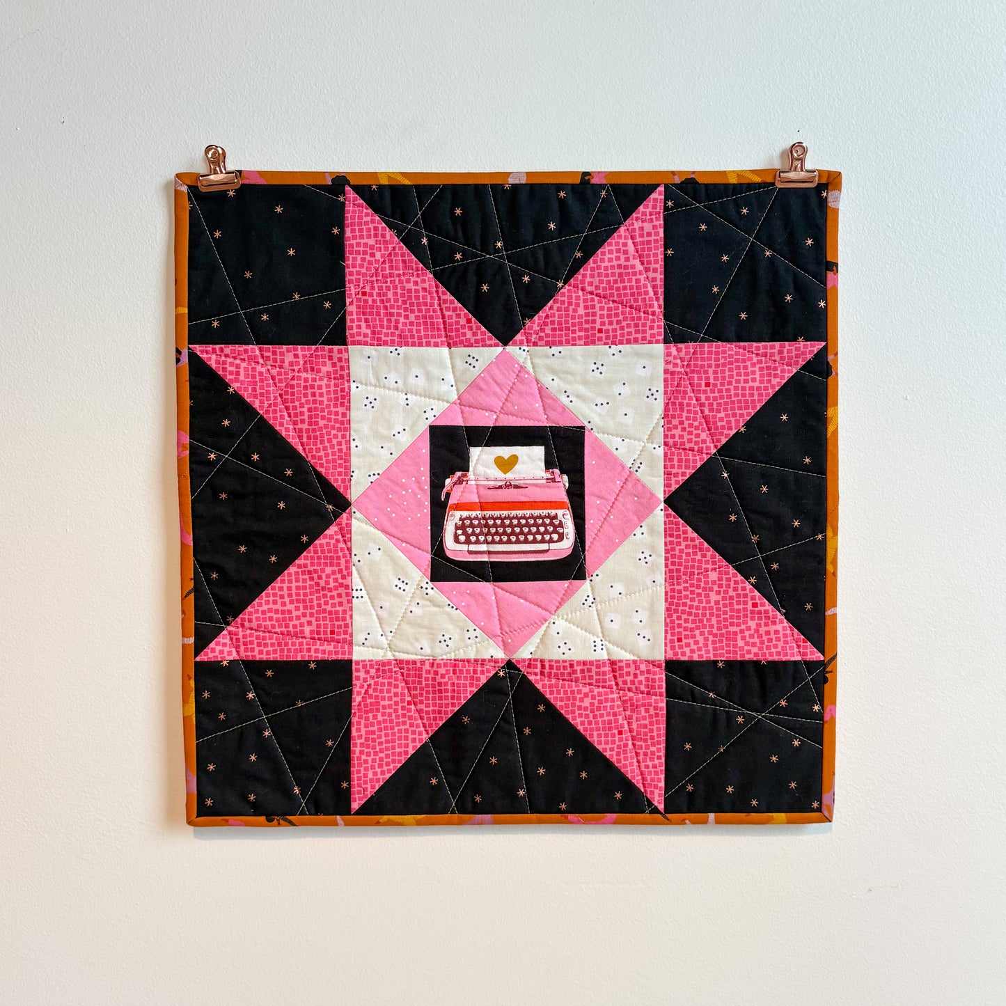 Writer's Block Mini Wall Hanging