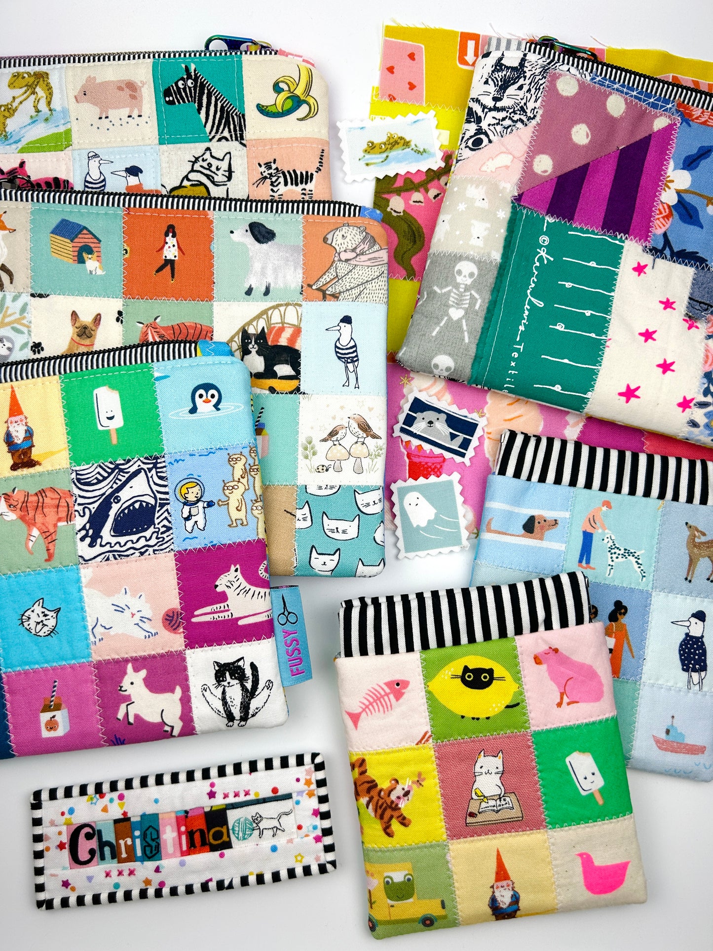 Fussy Cut Creative Workshop: A Collab with Fabric-Pop x Glue & Stitch