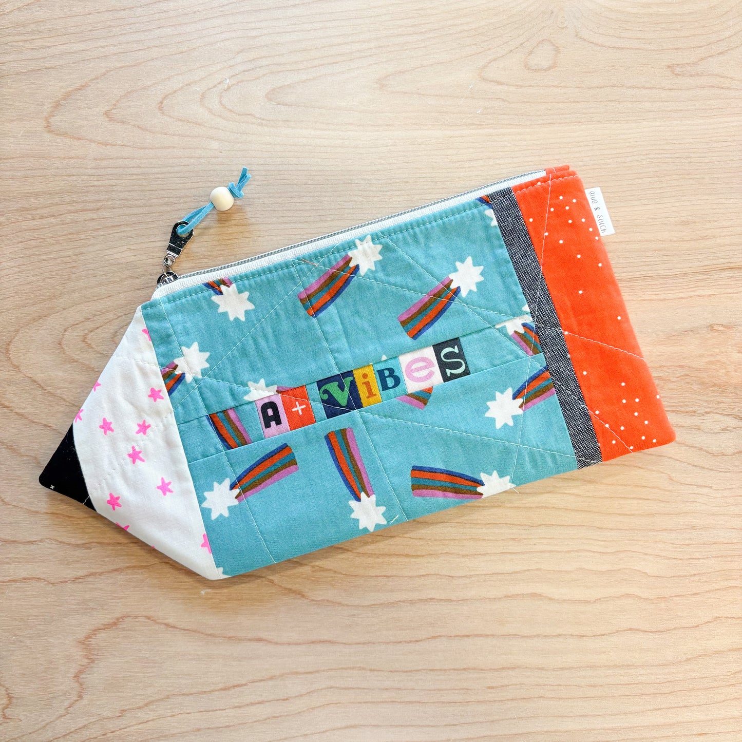A+ Vibes Pencil Pouch
