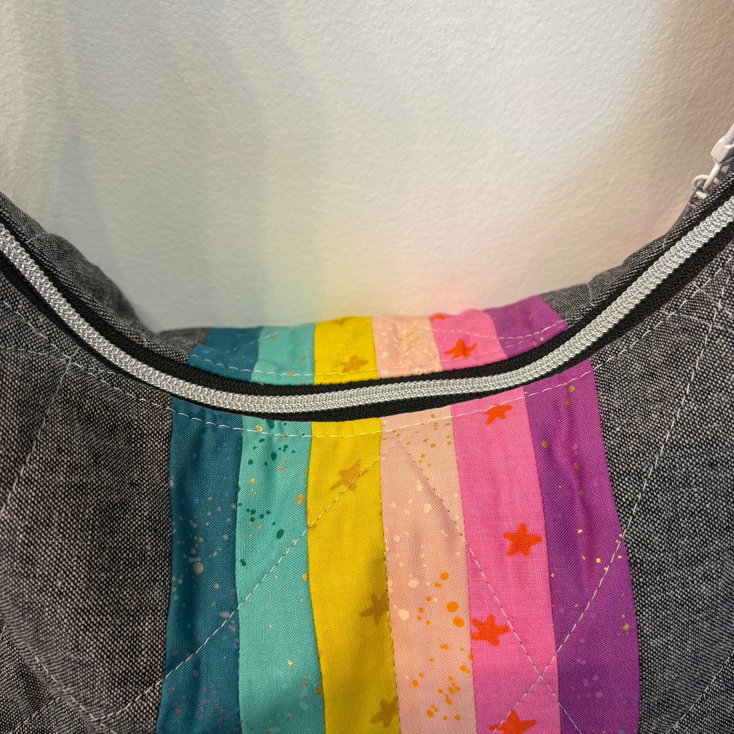 Crestwood Tote in Rainbow Pop