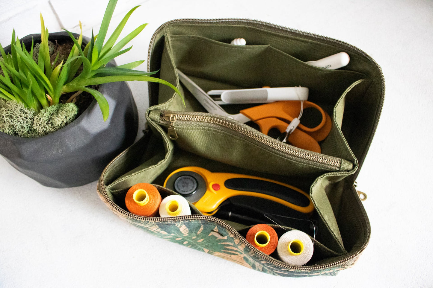 Spring Roll Pouch Printed Paper Pattern