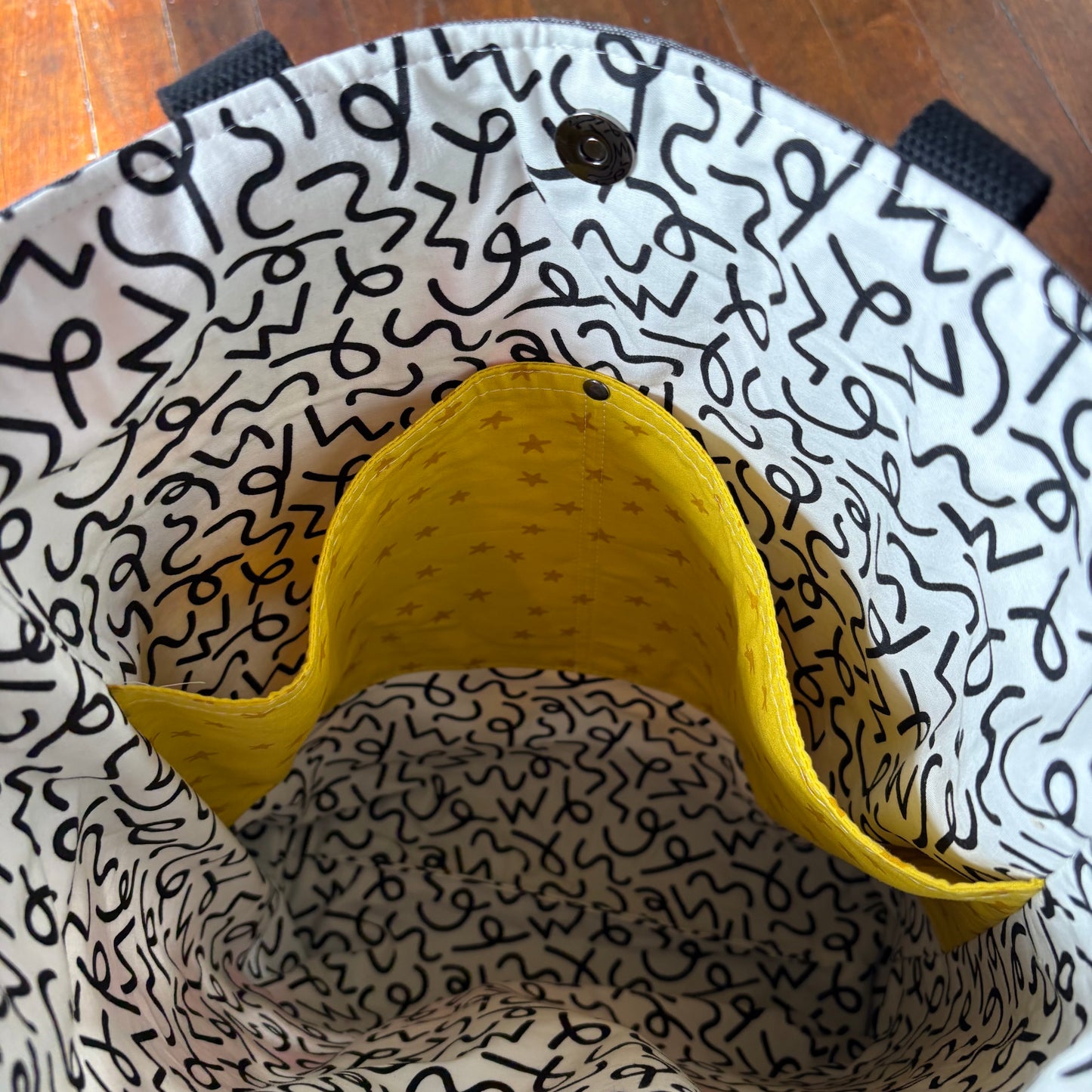 Neon Flashback Quilty Tote