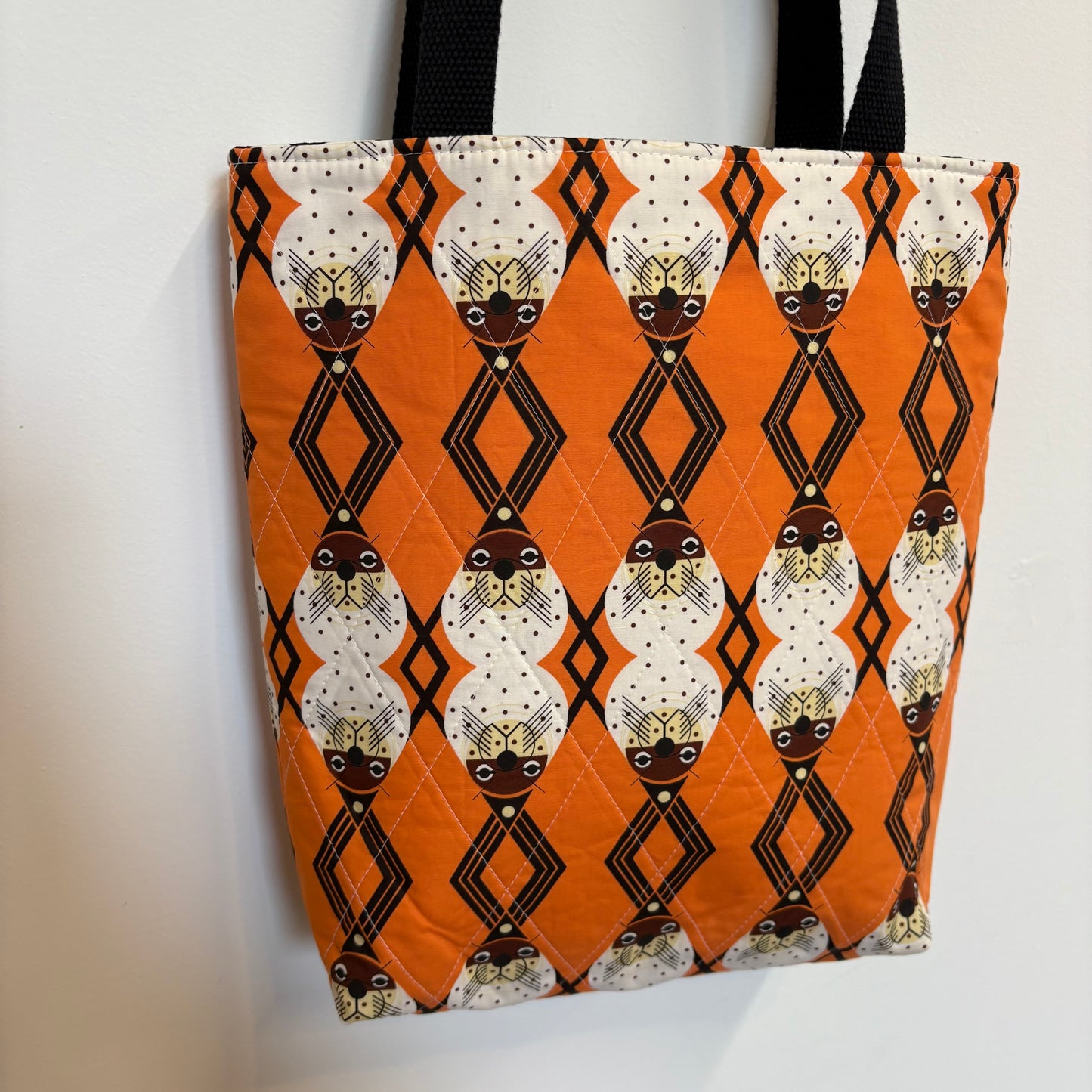 Glacier Bay Harbor Seal Small Quilted Tote