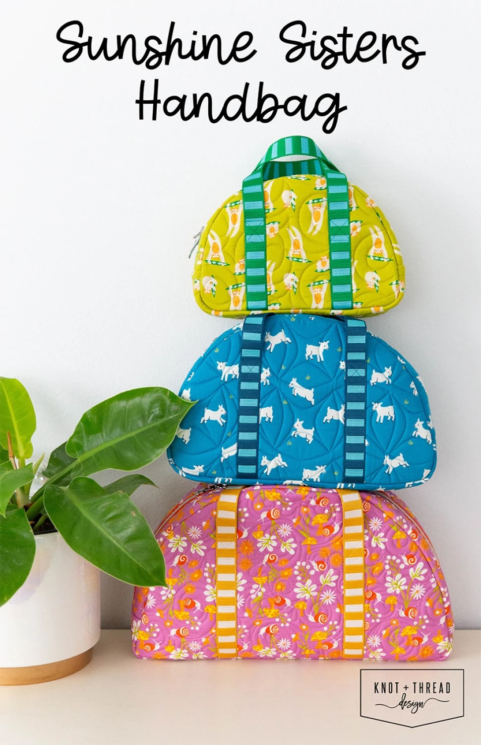 Sunshine Sisters Handbag - Printed Paper Pattern