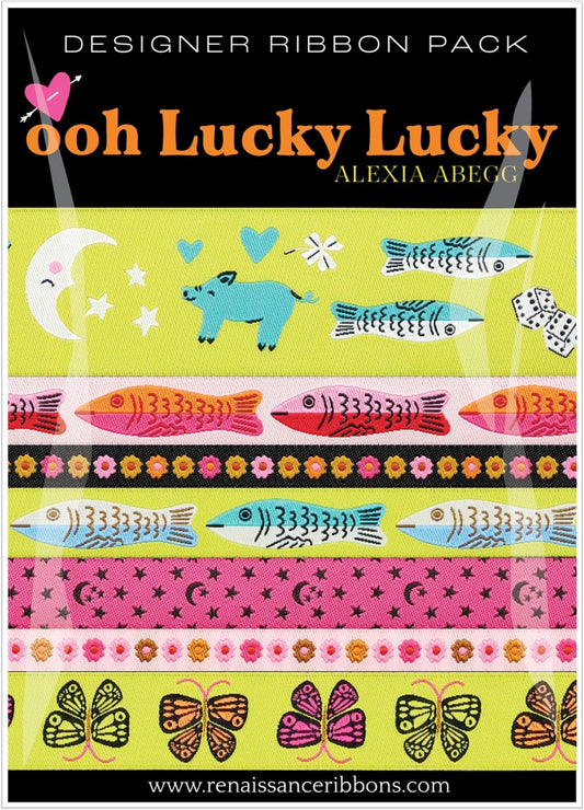 Ooh Lucky Lucky Ribbon Collection by Alexia Marcel Abegg of Ruby Star Society