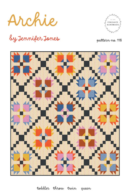 Archie Quilt - Printed Paper Pattern
