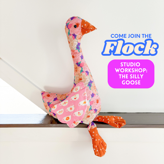 Studio Workshop: Stuffed Silly Goose