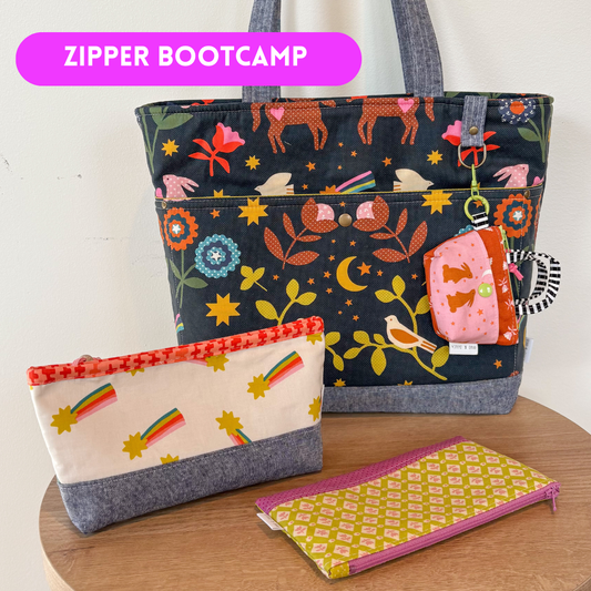 Zipper Bootcamp: Mastering Zippers for Bag Making