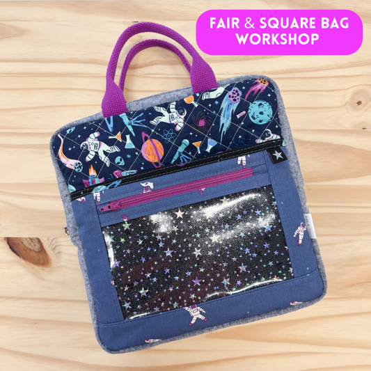 Studio Workshop: Fair and Square Bag