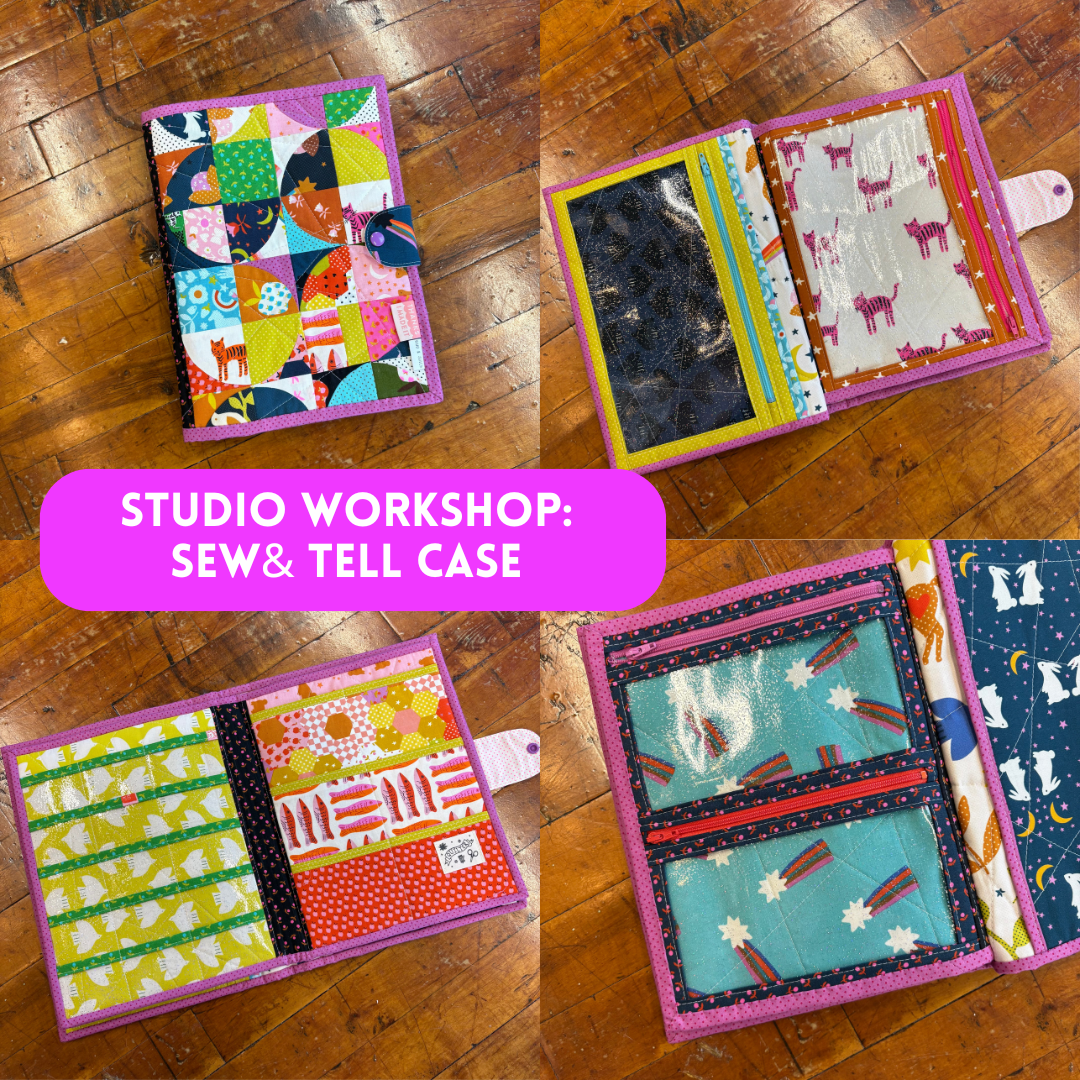 Sew & Tell Case Workshop: Label + Tag Swap
