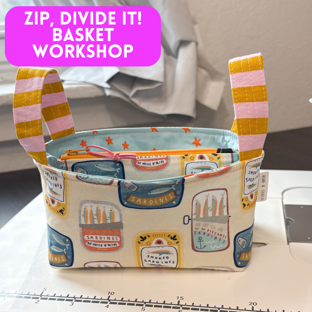 Studio Workshop: Zip, Divide It! Basket