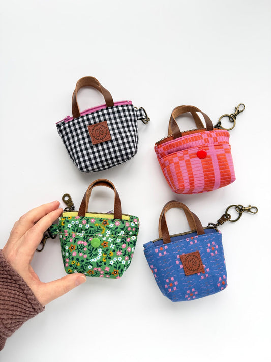 Tiny Tote Sewing Pattern - Printed Paper Pattern
